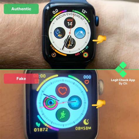 original apple watch vs fake|how to detect a fake apple watch.